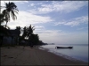 thumbs fishermans boat padded on keraya village Keraya Beach , Kotawaringin Barat